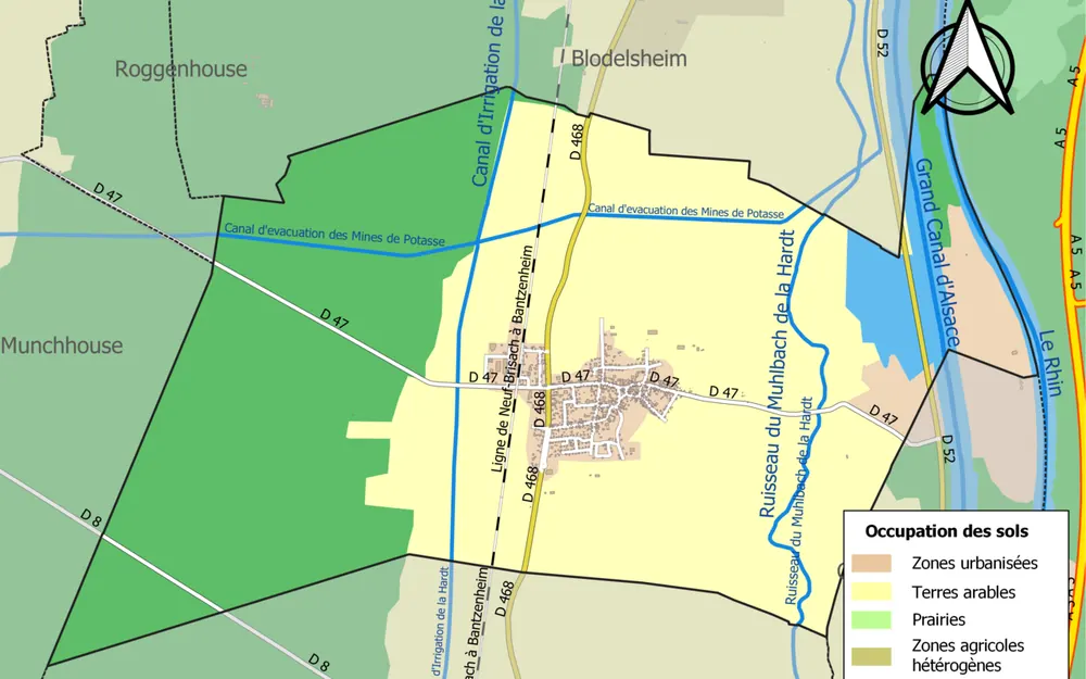Rumersheim-le-Haut (68740) — commune desservie par notre entreprise punaise de lit